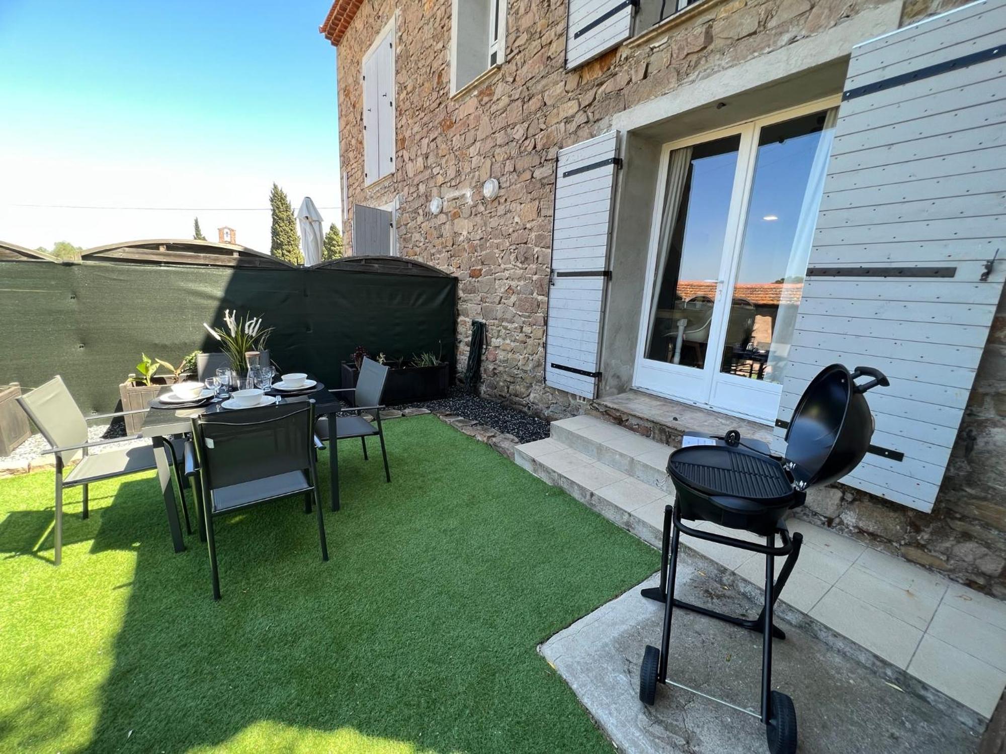 로크부른수르알젠스 La Bastide Saint Pierre T2 - Jardin 아파트 외부 사진